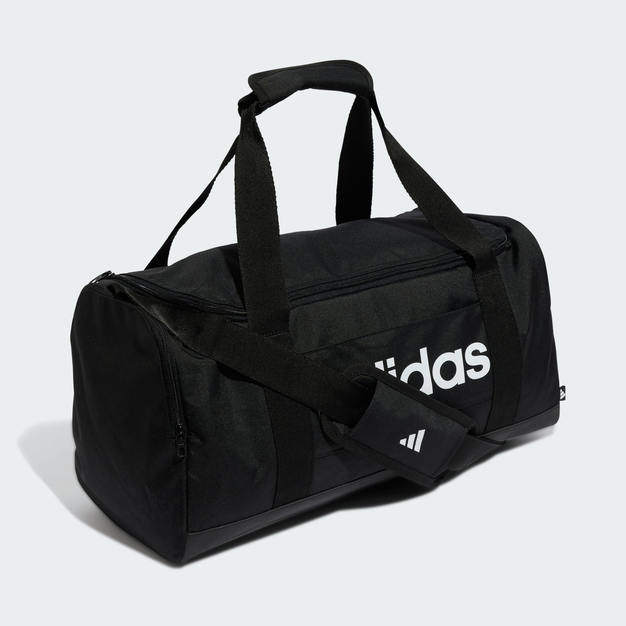 Phụ Kiện Chính Hãng - Túi Trống adidas Duffel Linear Cỡ Nhỏ 'Black'- JE8343