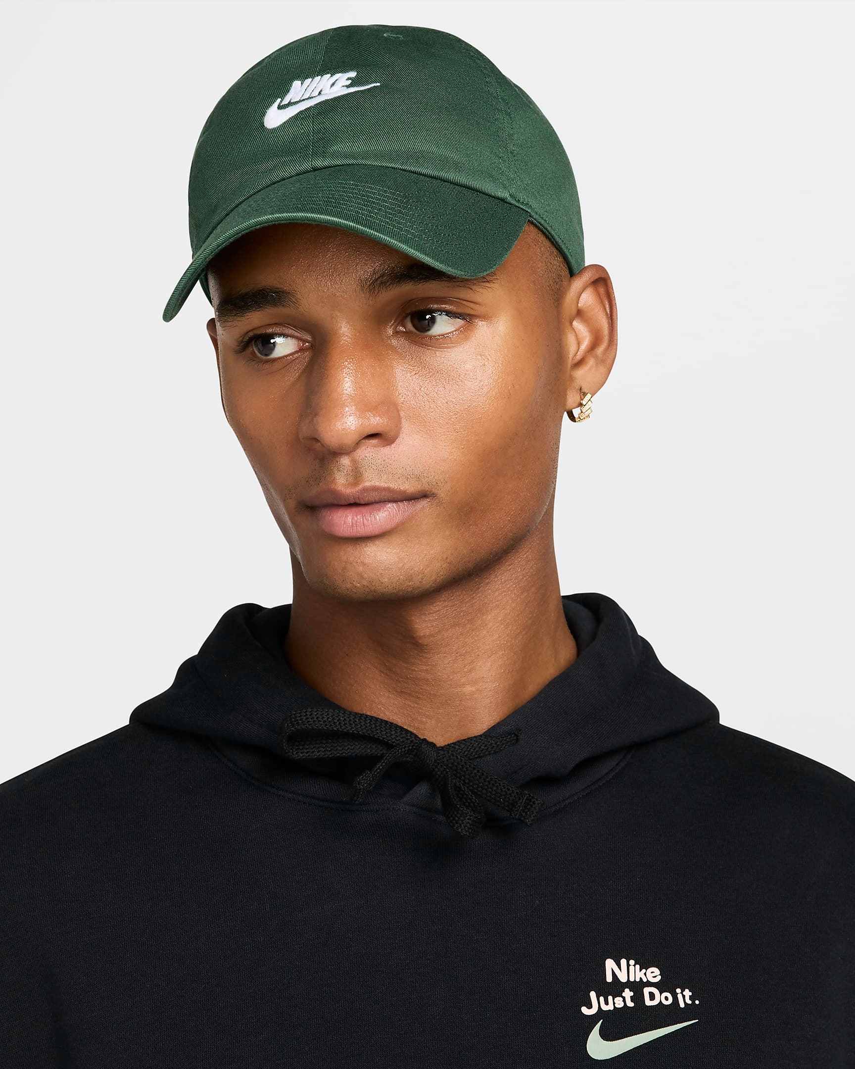 Phụ Kiện Chính Hãng - Mũ Nike Club Unstructured Futura Wash Cap 'Green' - FB5368-323