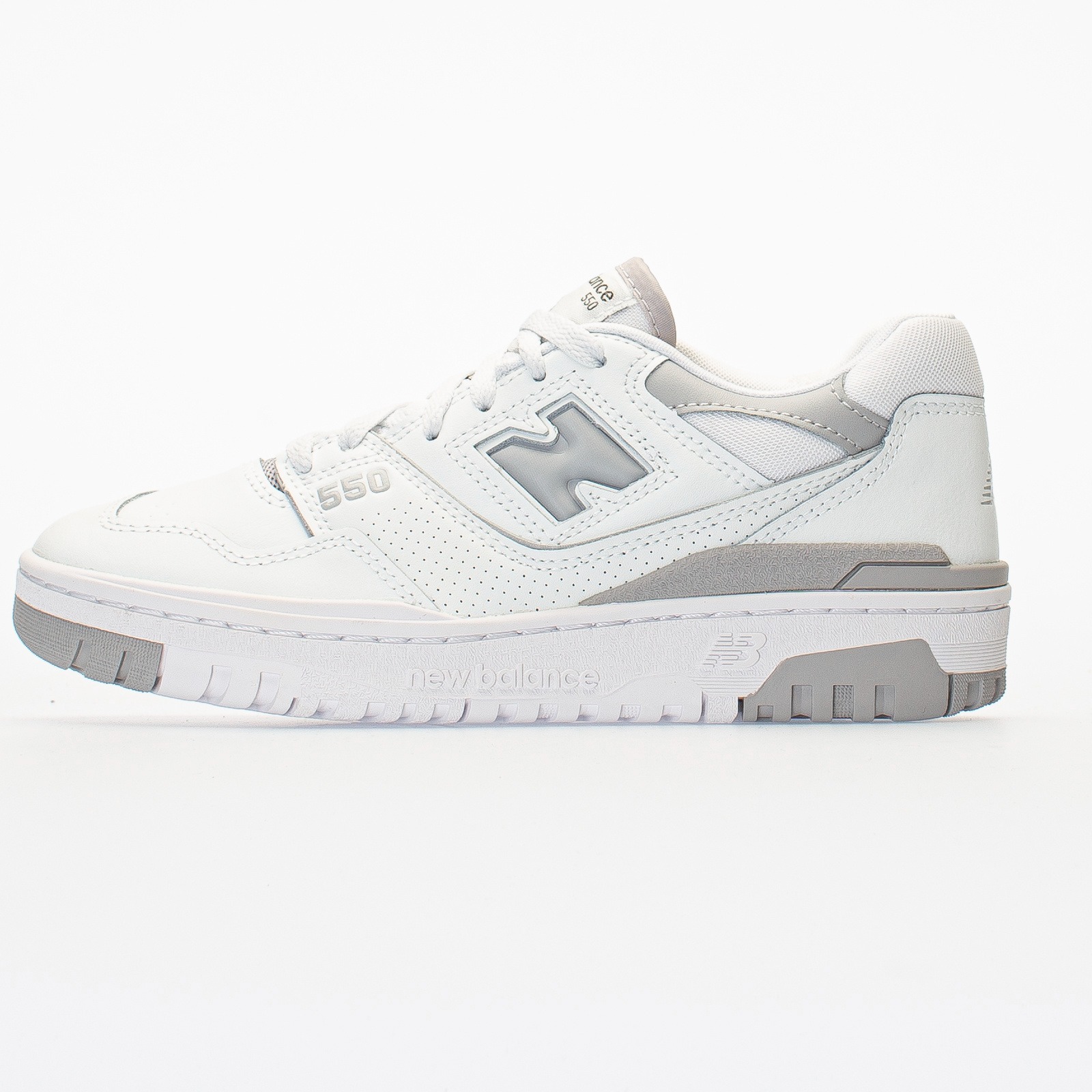 Giày Casual Chính Hãng - Sneaker Nam Nữ NewBalance 550 'White Grey' - BBW550BB