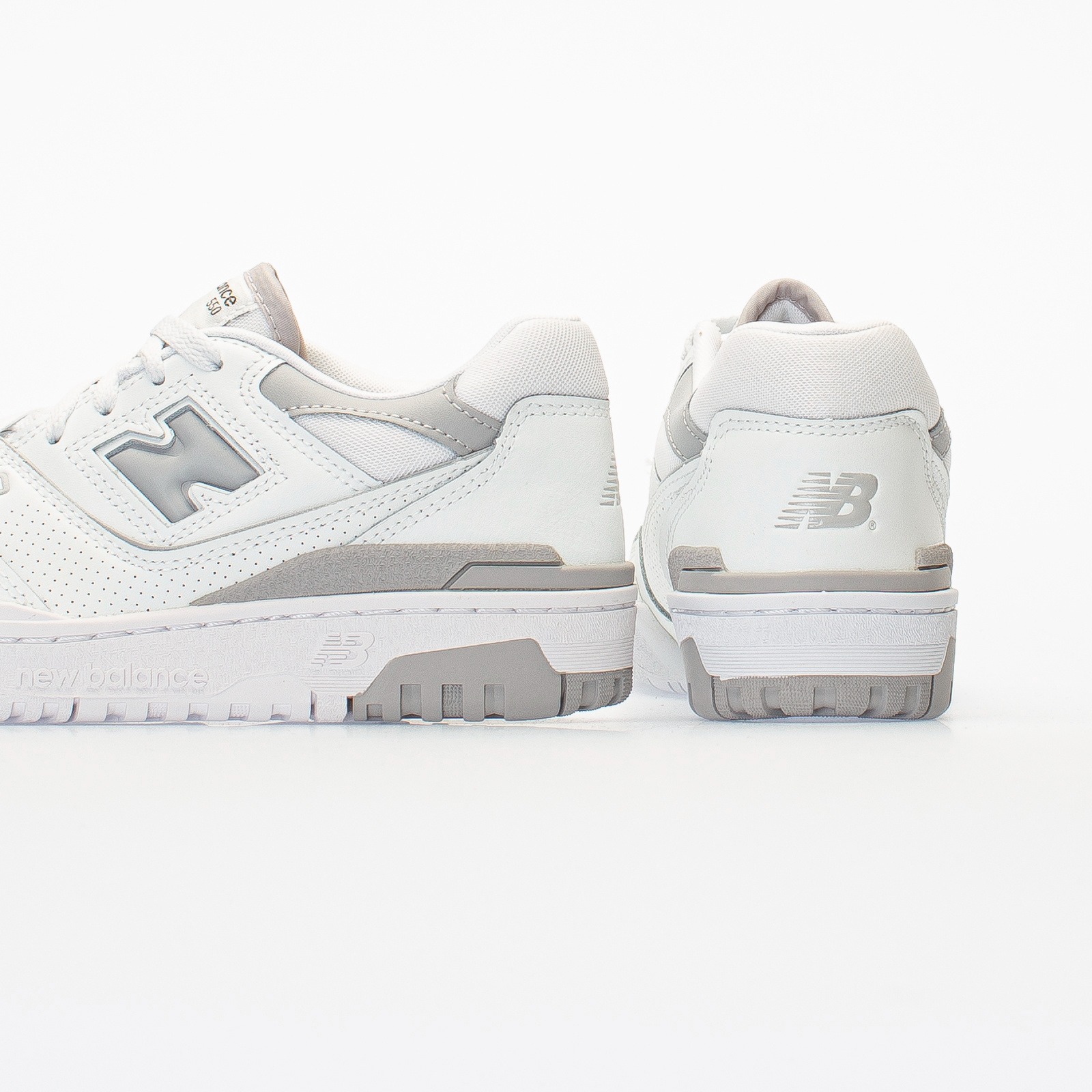 Giày Casual Chính Hãng - Sneaker Nam Nữ NewBalance 550 'White Grey' - BBW550BB