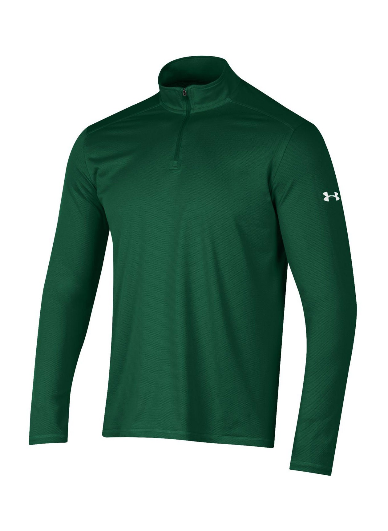 Áo Sweater Chính Hãng - Under Armour Men's Maroon Tech Mesh Quarter-Zip 'Green' - UM1223-292