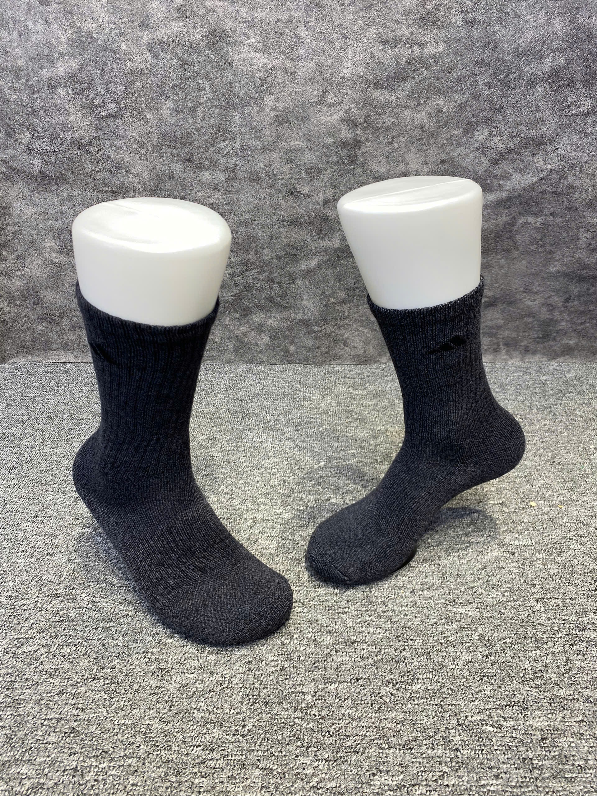 Phụ Kiện Chính Hãng - Tất Adidas Athletic Cushioned Crew Socks 6 Pairs / 6 đôi '' Xám tiêu '' - Q10387