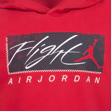 Áo Trẻ Em - Jordan Boys Vertical Flight Hooded Tee |'Red' - AHT-01