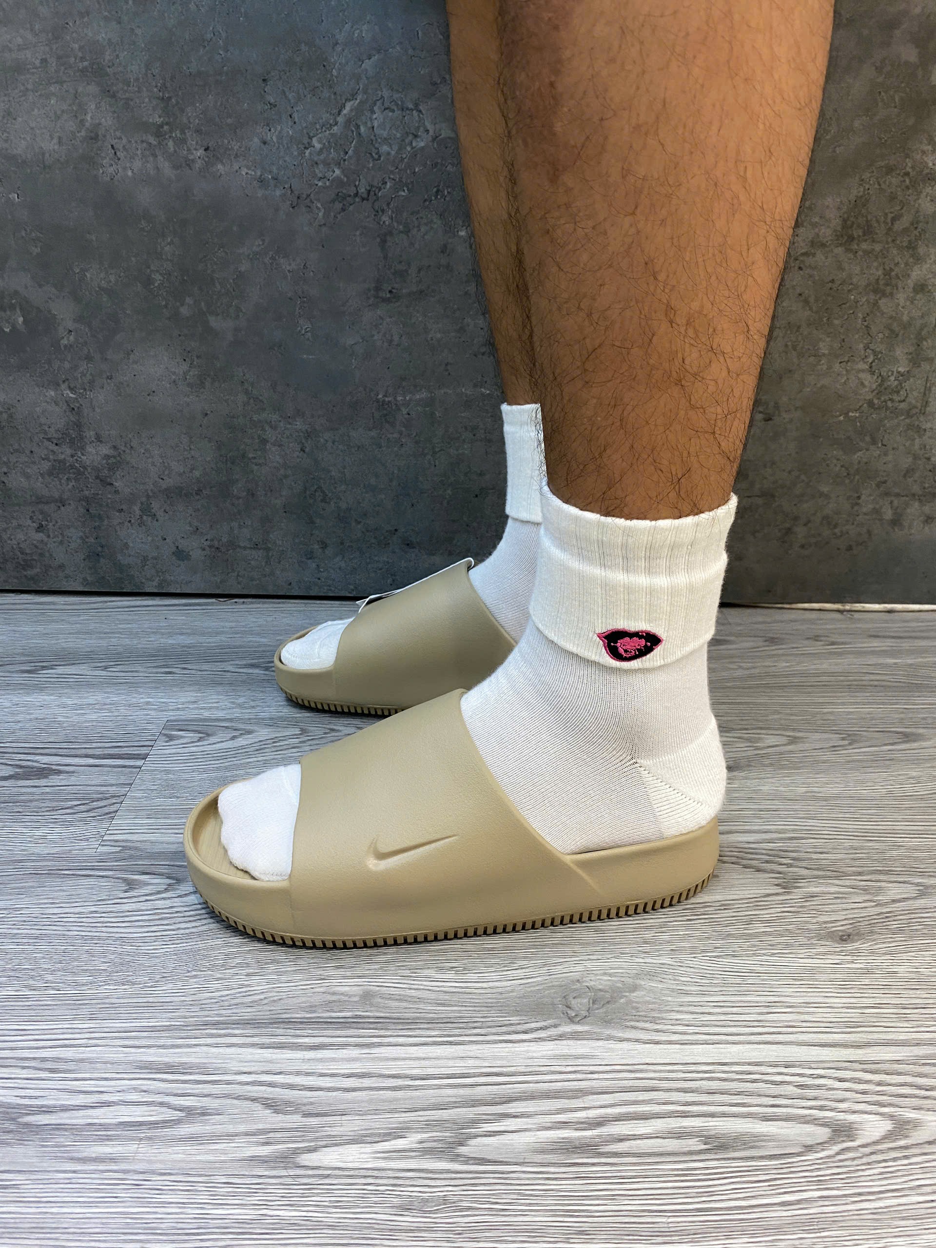 Dép Chính Hãng - Nike Calm Slide's Khaki - FD4116-201