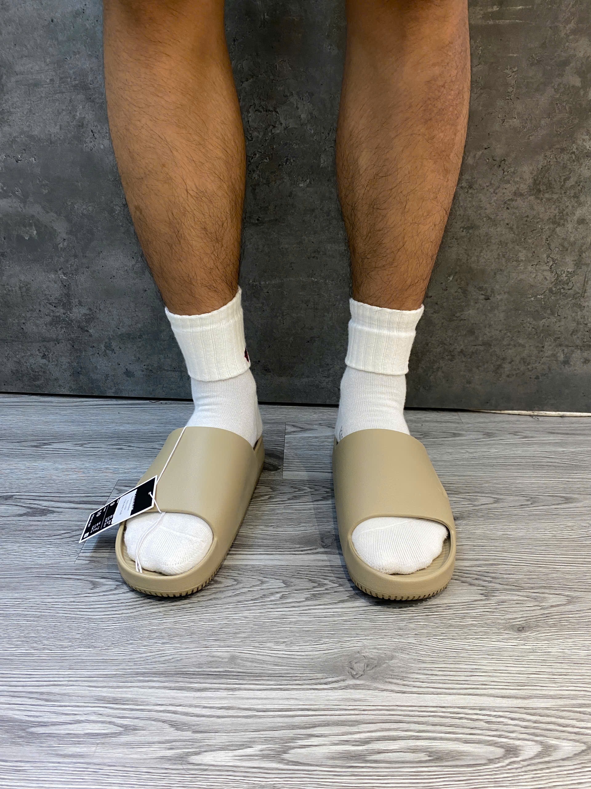 Dép Chính Hãng - Nike Calm Slide's Khaki - FD4116-201