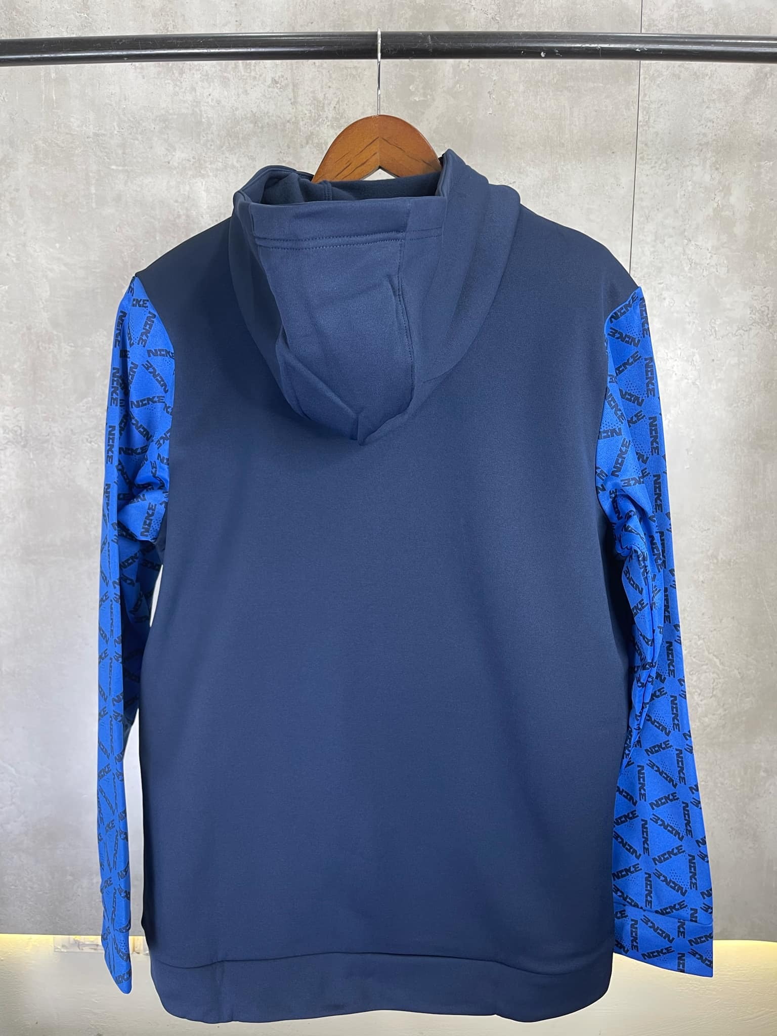 Áo Hoodie Chính Hãng - Nike Mens 6MO AOP2 Pullover Hoodie 'Blue' - DD1762-451