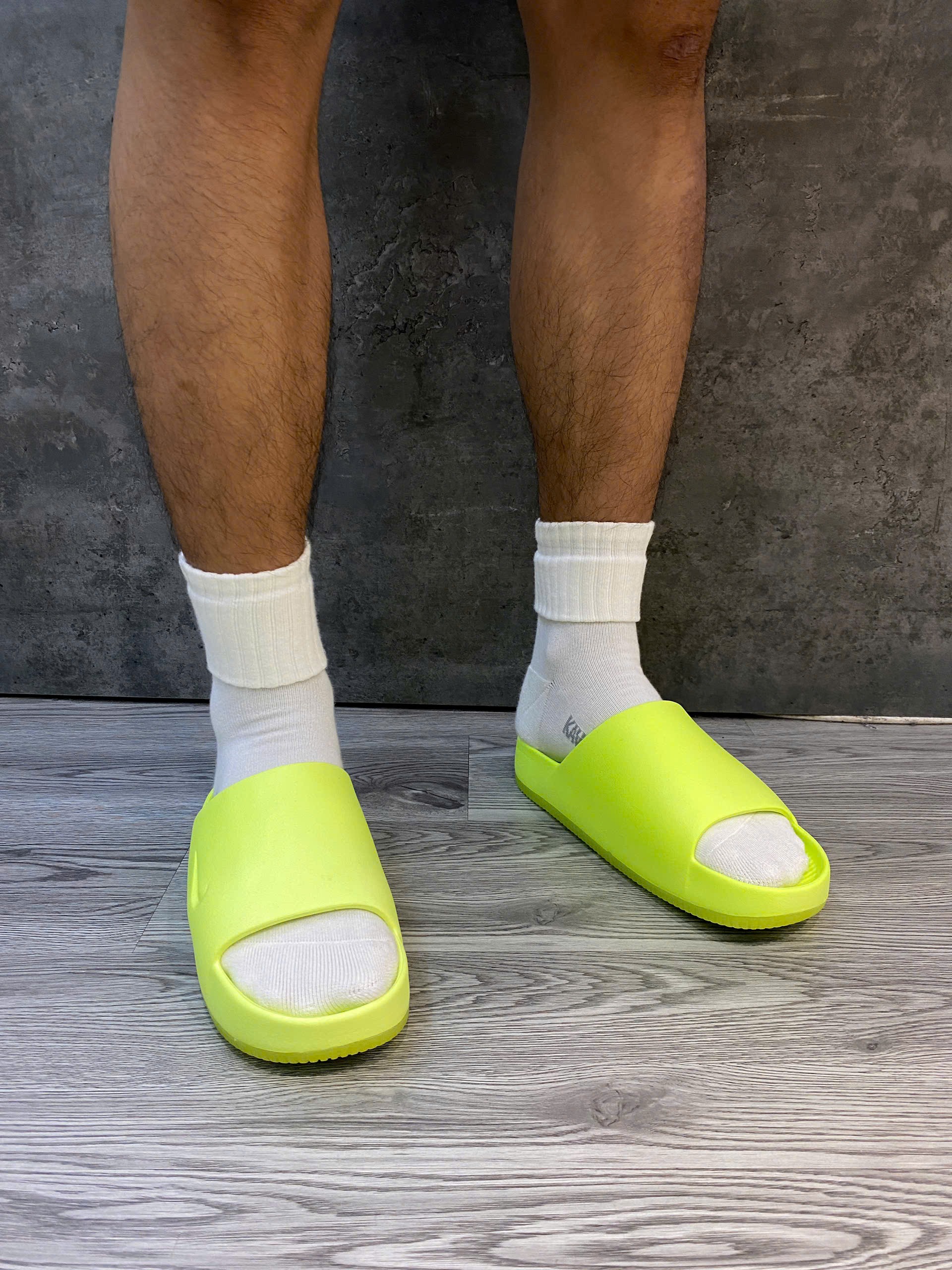 Dép Chính Hãng - Nike Calm Slide's 'Volt Green'  - FD4116-700