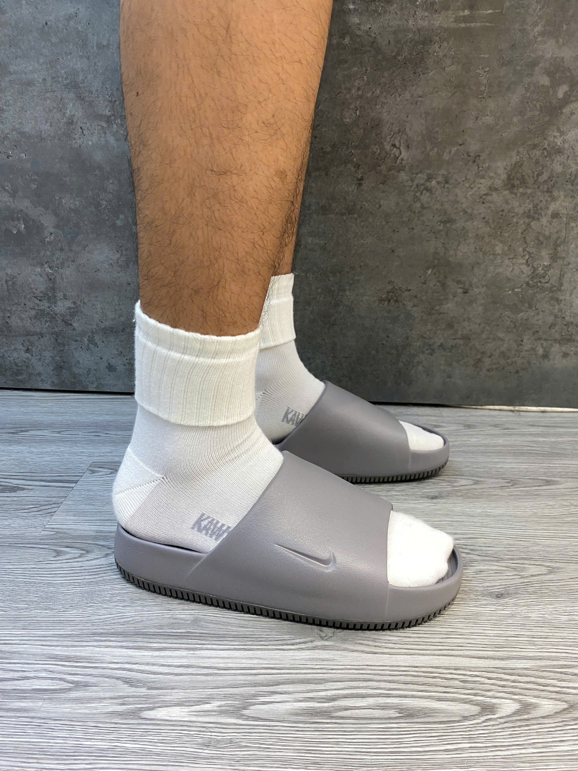 Dép Chính Hãng - Nike Calm Slide's Grey - FD4116-002