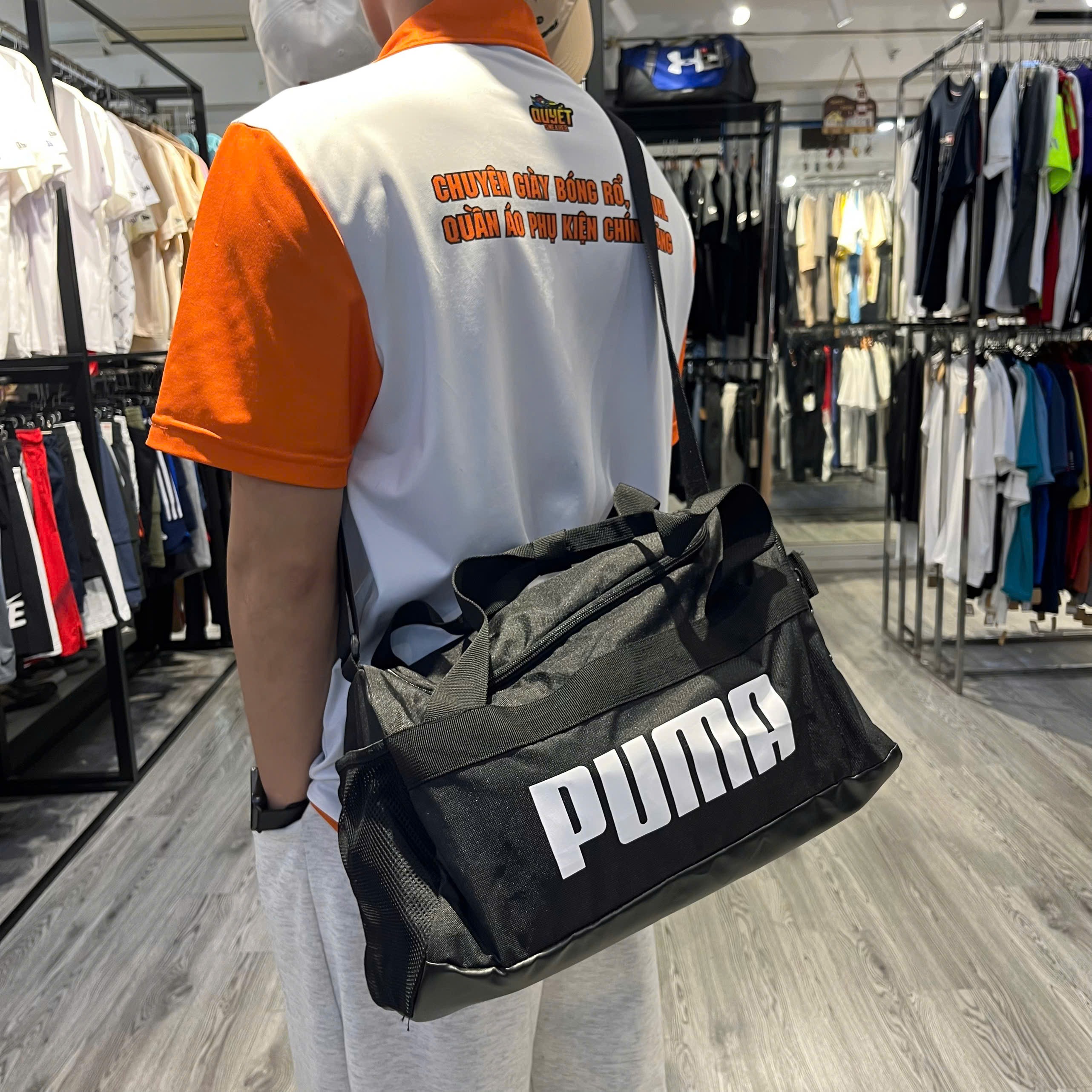 Phụ Kiện Chính Hãng - Túi trống Puma Challenger Small Duffel S - 079531-02