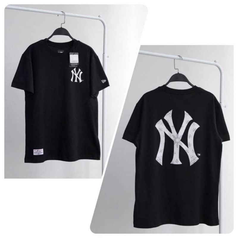 Áo Thể Thao Hè - Áo Thun New Era MLB Big Paisley New York Yankees ''Black'' - 13086597
