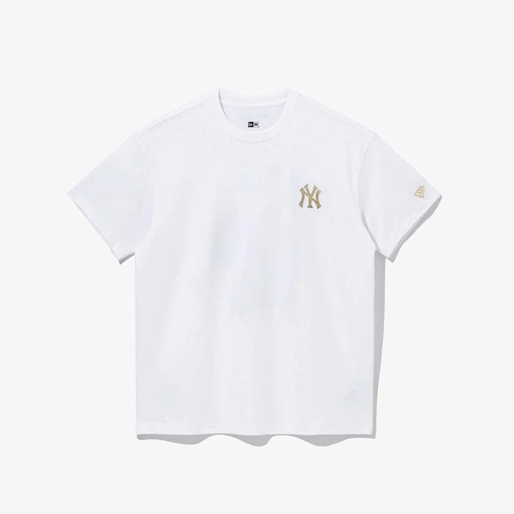 Áo Thun Nam Nữ New Era x MLB New York Yankees Gold 'White' - 12360541 - Quyetsneaker