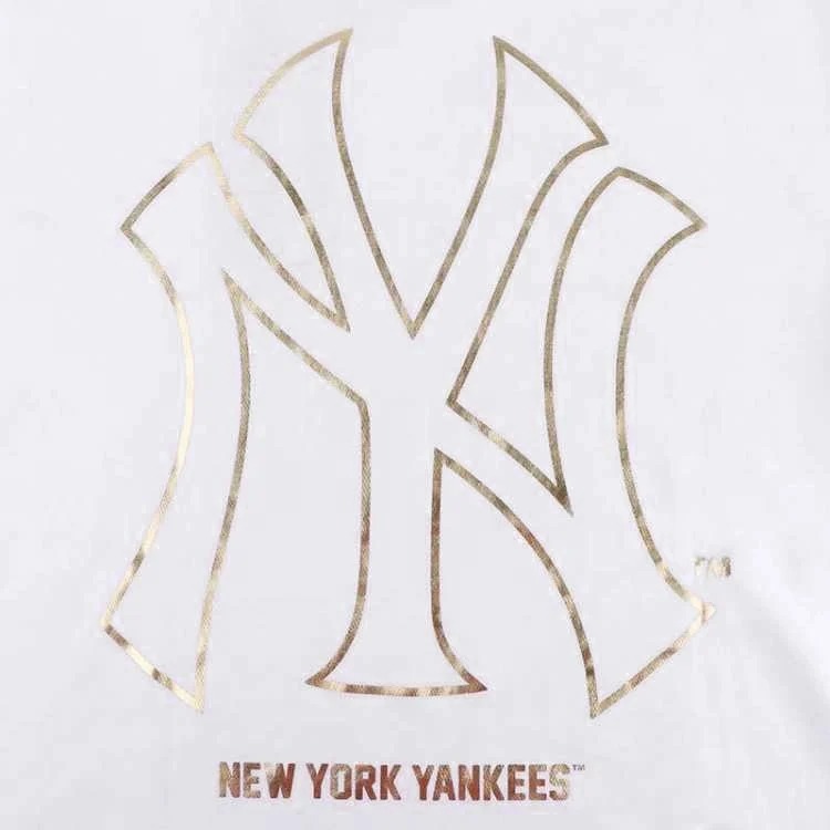 Áo Thun Nam Nữ New Era x MLB New York Yankees Gold 'White' - 12360541 - Quyetsneaker