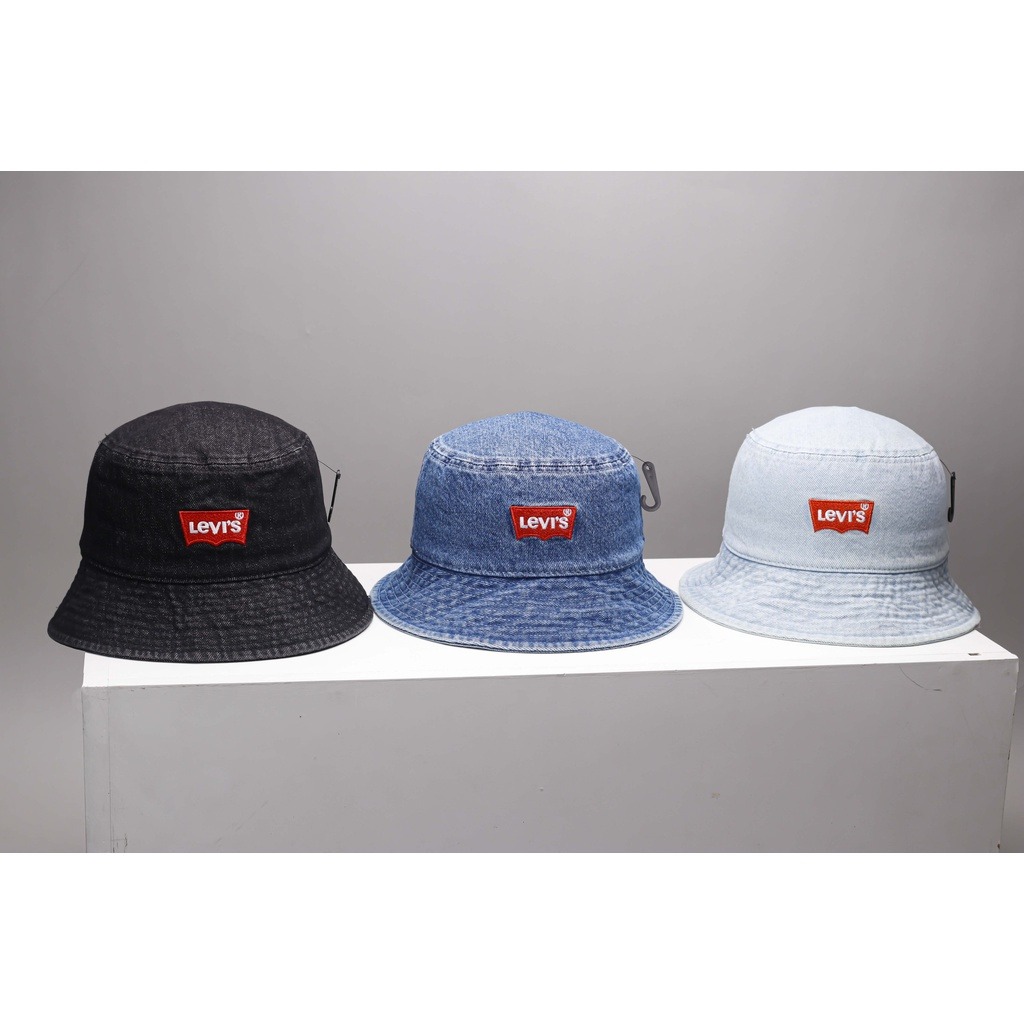 PHỤ KIỆN CHÍNH HÃNG - Mũ Bucket Levi's Hat Blue - RM35