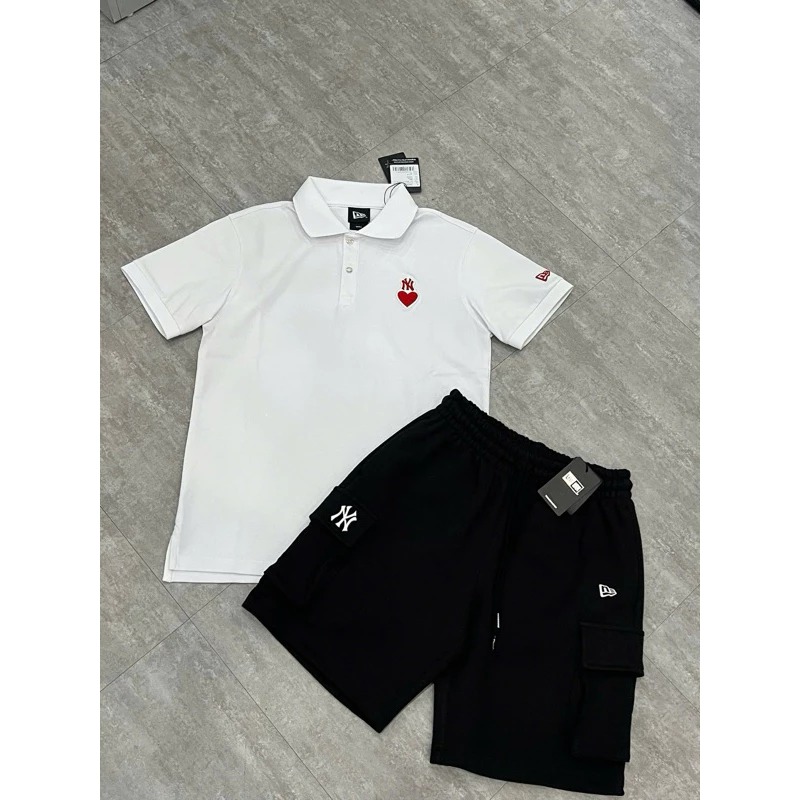 Áo Polo Chính Hãng - Newera Heart New York 'White' - 12544748