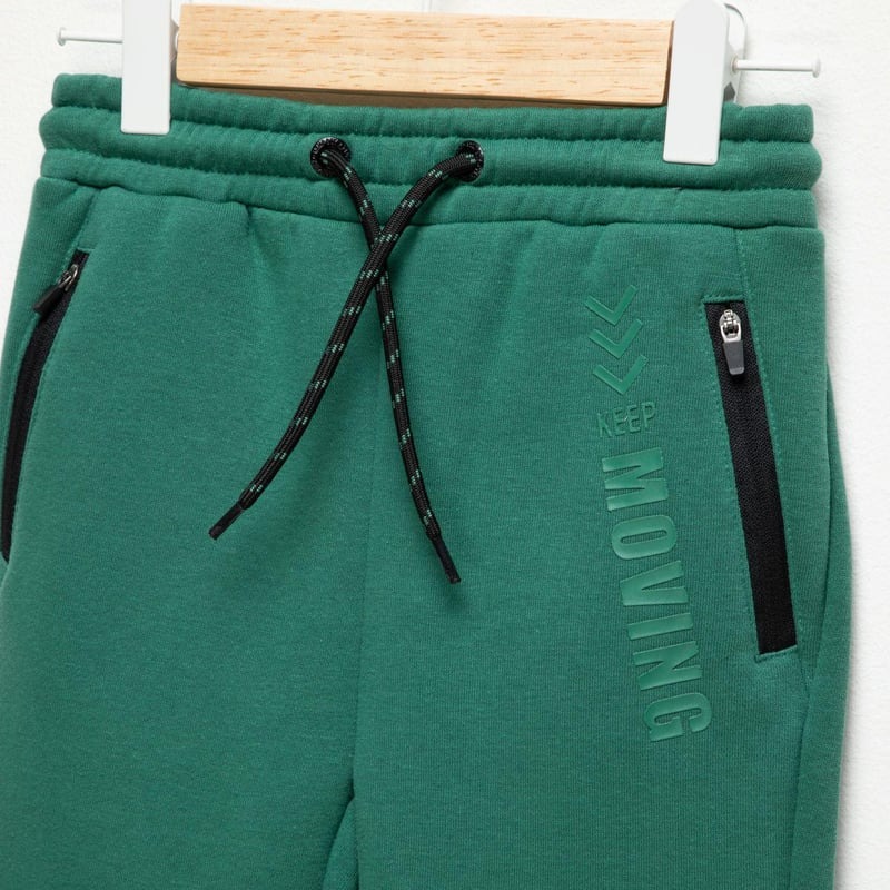 Quần Trẻ Em - Yamp Boys' Flannel Sweatpants 'Green' - QYA-05