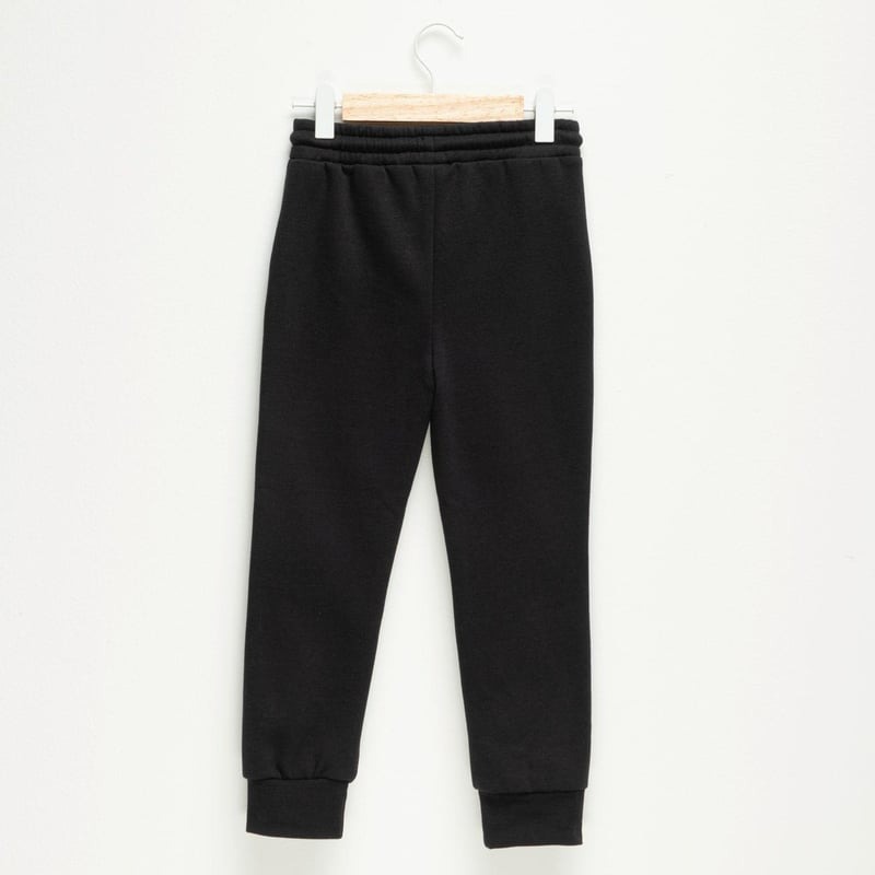 Quần Trẻ Em - Yamp Boys' Flannel Sweatpants 'Black' - QYA-06