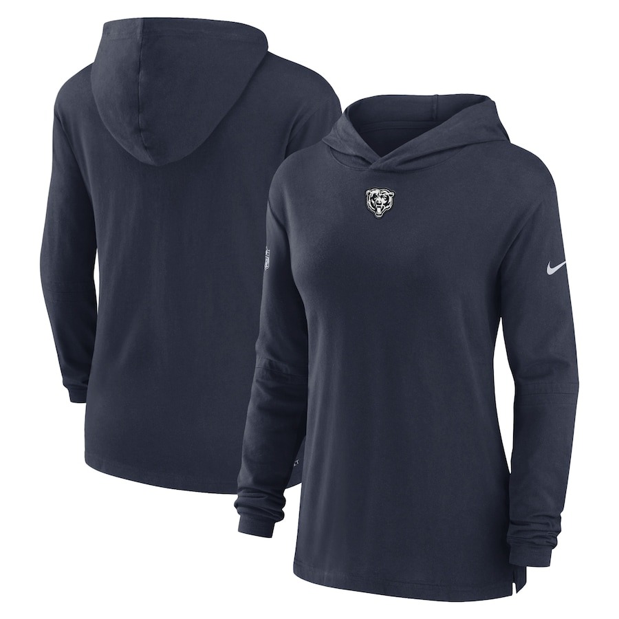 Áo Hoodie Chính Hãng - Nike Sideline Performance Long Sleeve Hoodie 'Navy' - OOMQ-41L-7Q-PKB