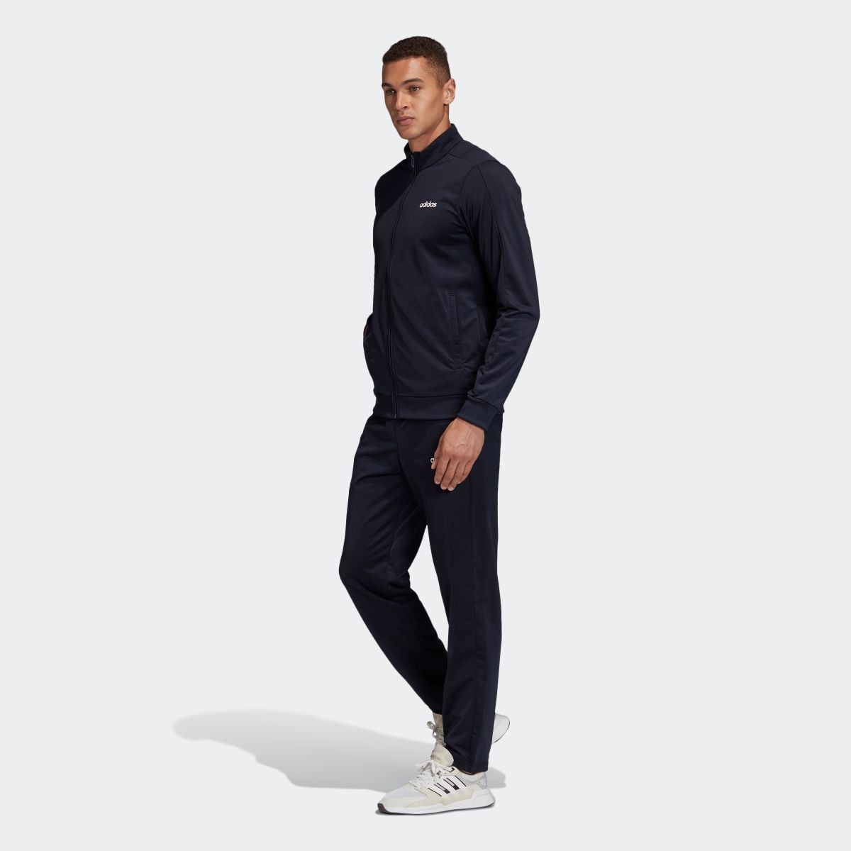 Bộ Thể Thao Nam Chính hãng - Adidas Basics Track Suit - ''Navy'' - FM6312