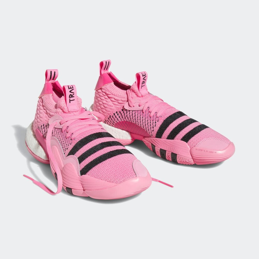 GIÀY BÓNG RỔ CHÍNH HÃNG ADIDAS - Trae Young 2 Pink Trap House Black - IE1667