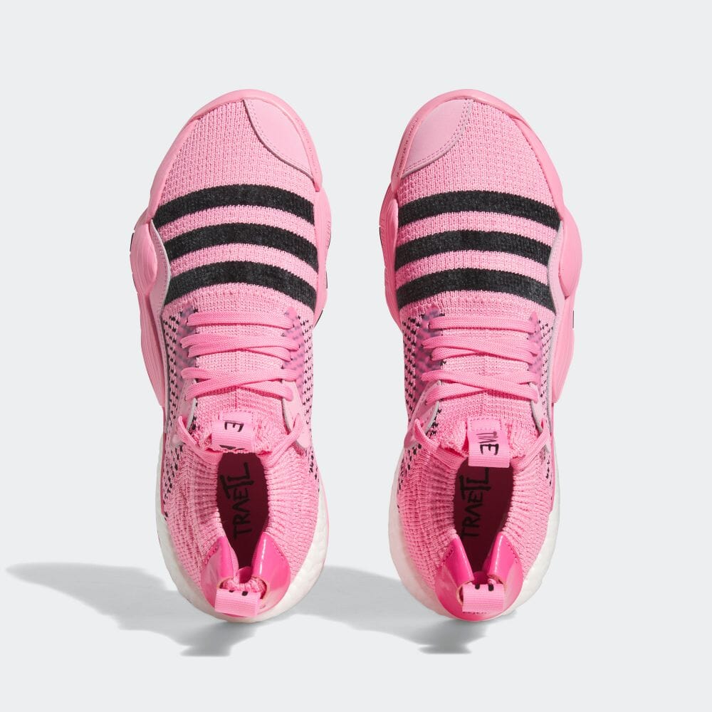 GIÀY BÓNG RỔ CHÍNH HÃNG ADIDAS - Trae Young 2 Pink Trap House Black - IE1667
