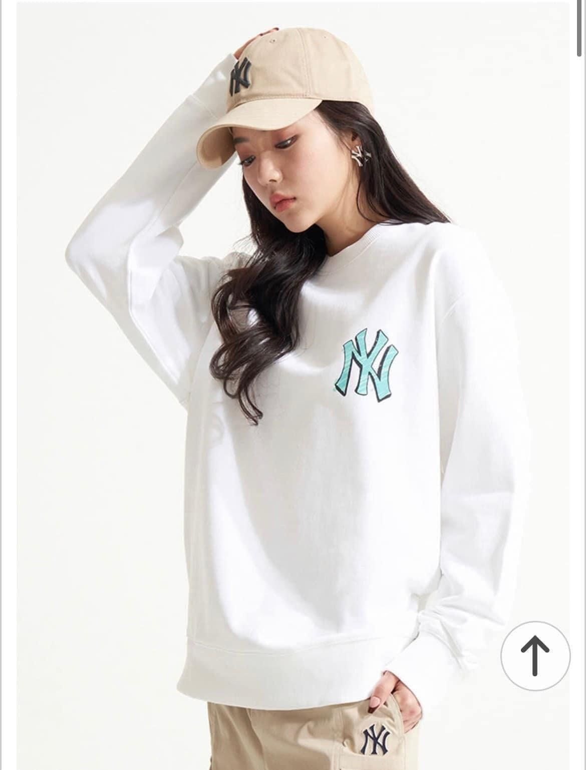 Áo Sweater Chính Hãng - MLB Unisex Street Style Logo - 3AMTB0121-50WHS