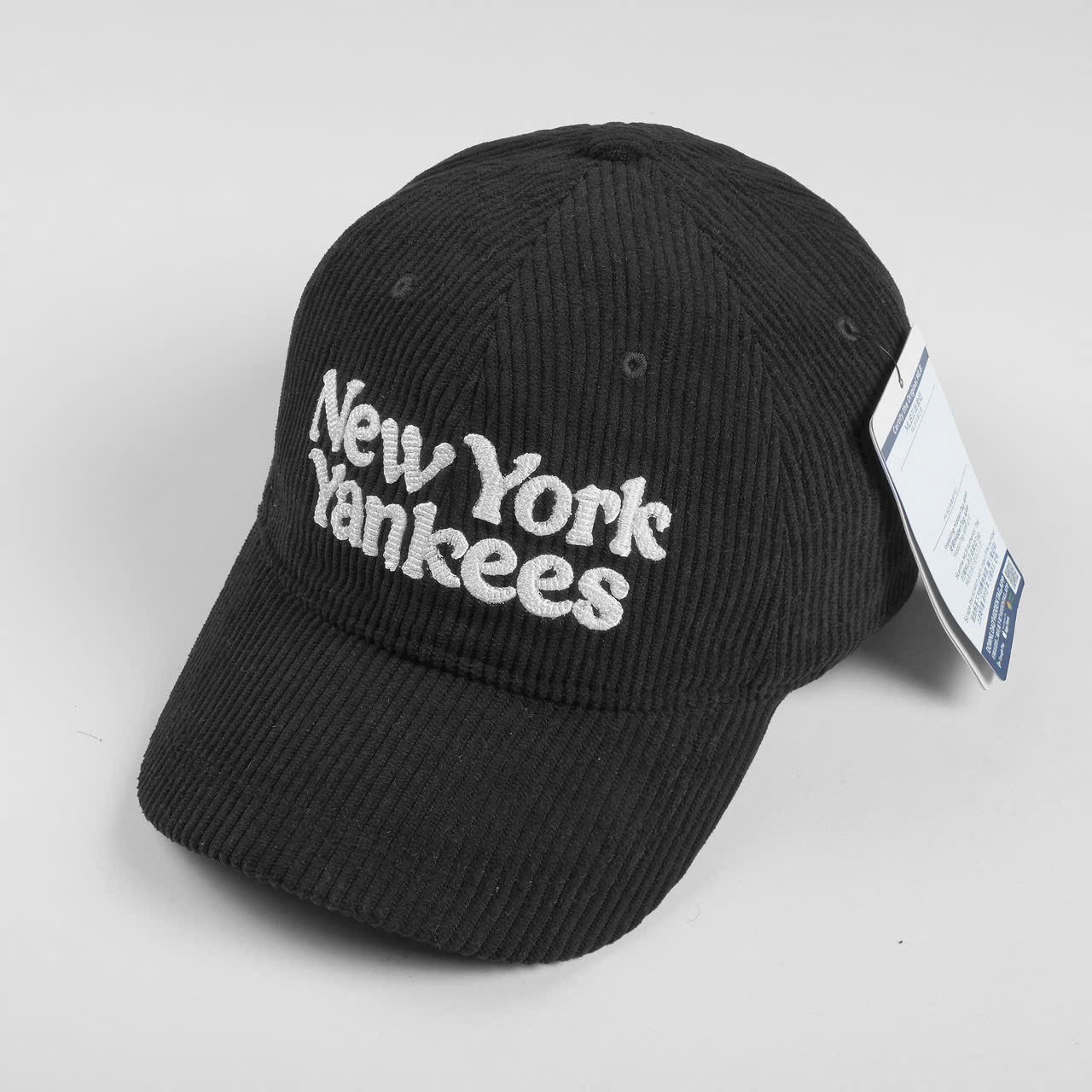 Phụ Kiện Chính Hãng - Mũ Lưỡi Trai MLB Nhung New York Yankess 'Black' - 3ACPWC236-50BKS