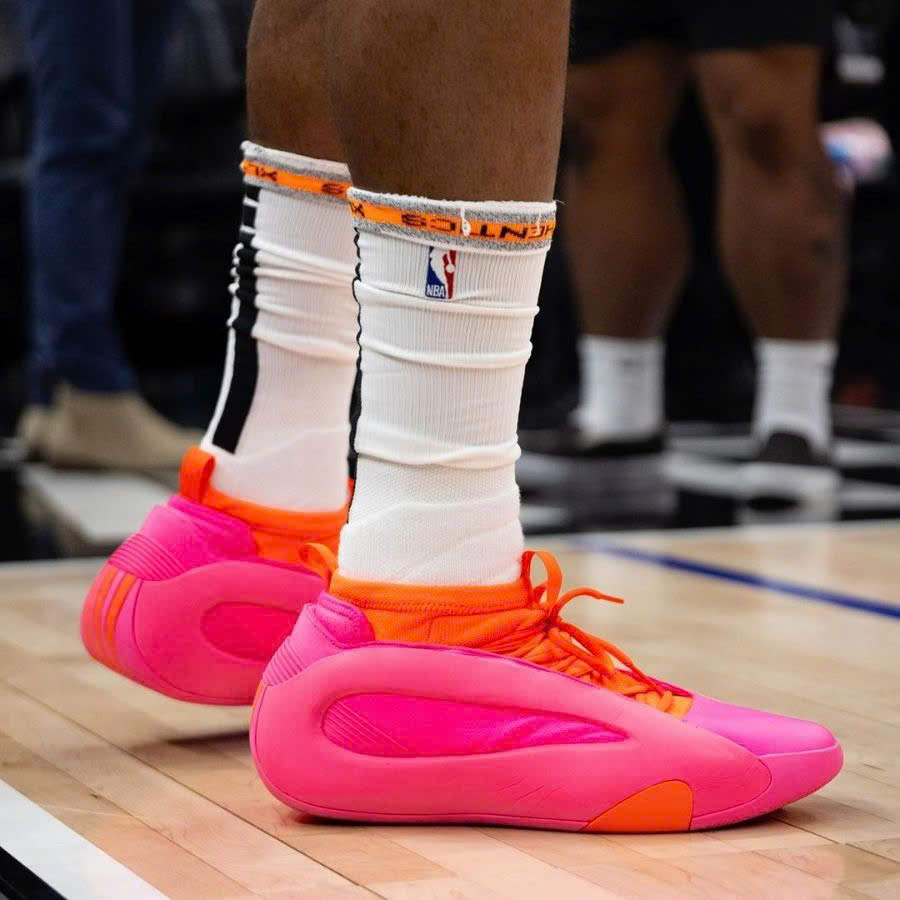 Giày Bóng Rổ Chính Hãng - Adidas Harden Vol 8 Flamingo Pink Men's - IE2698