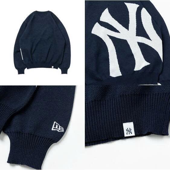 Áo Sweater Chính Hãng - Newera NY Golf KNIT Unisex Japan Genuine 2024 '' Navy'' - 13762715