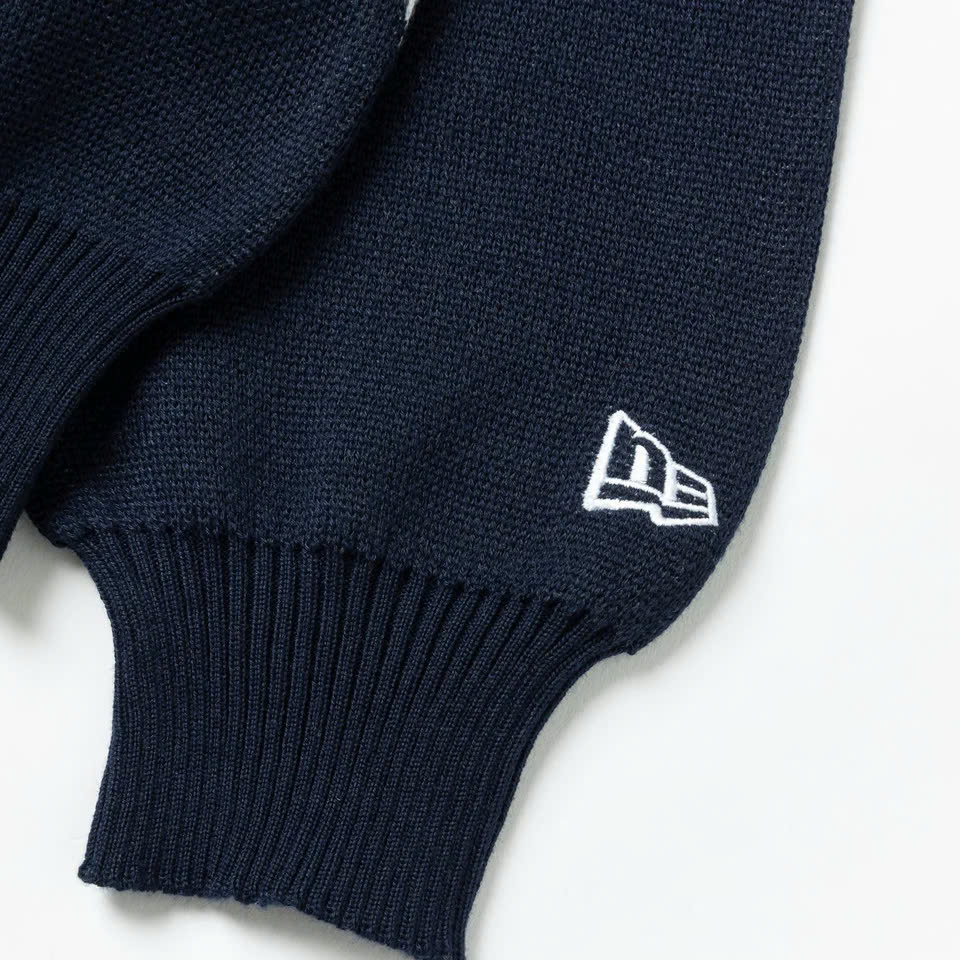 Áo Sweater Chính Hãng - Newera NY Golf KNIT Unisex Japan Genuine 2024 '' Navy'' - 13762715