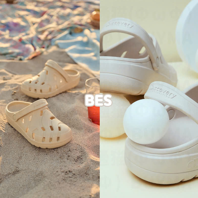 Dép Chính Hãng - Sục Sandal Discovery ''Beige''  - DX-SH721-2N