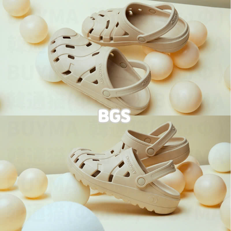 Dép Chính Hãng - Sục Sandal Discovery ''Beige''  - DX-SH721-2N