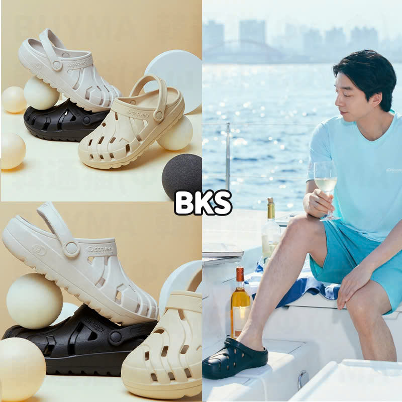 Dép Chính Hãng - Sục Sandal Discovery ''Beige''  - DX-SH721-2N