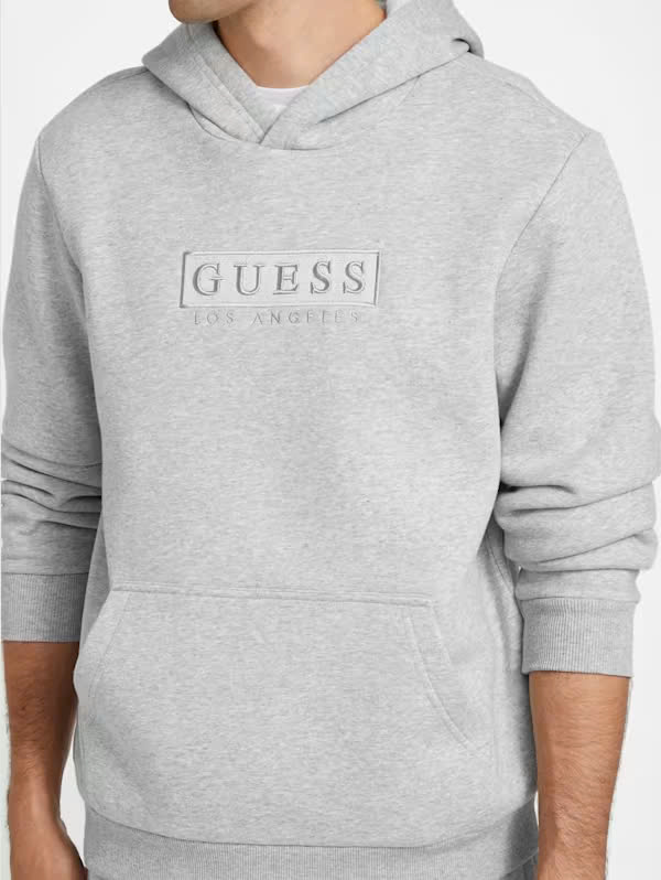 Áo Hoodie Chính Hãng - Guess Factory Harvey Logo Hoodie '' Grey'' - Guess001