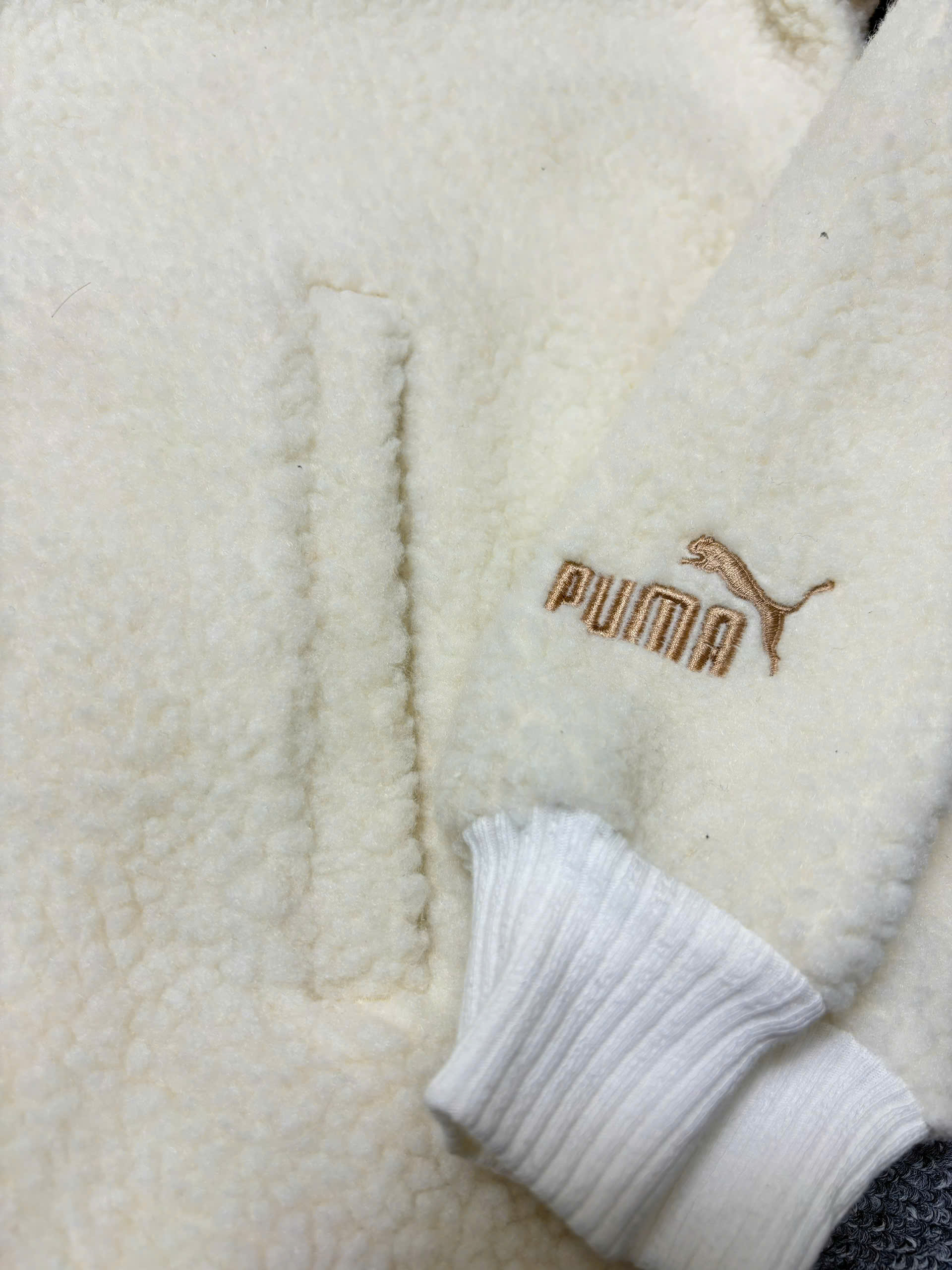 Áo Khoác Chính Hãng - Puma Forever Faster Kem 'Vani' - 940087-01-Vani