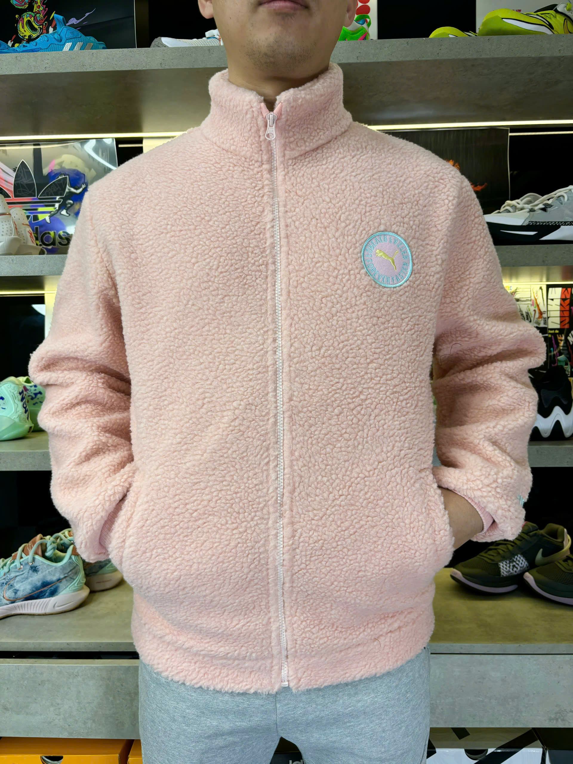 Áo Khoác Chính Hãng - Puma Forever Faster 'Pink' Unisex - 940087-01-Pink