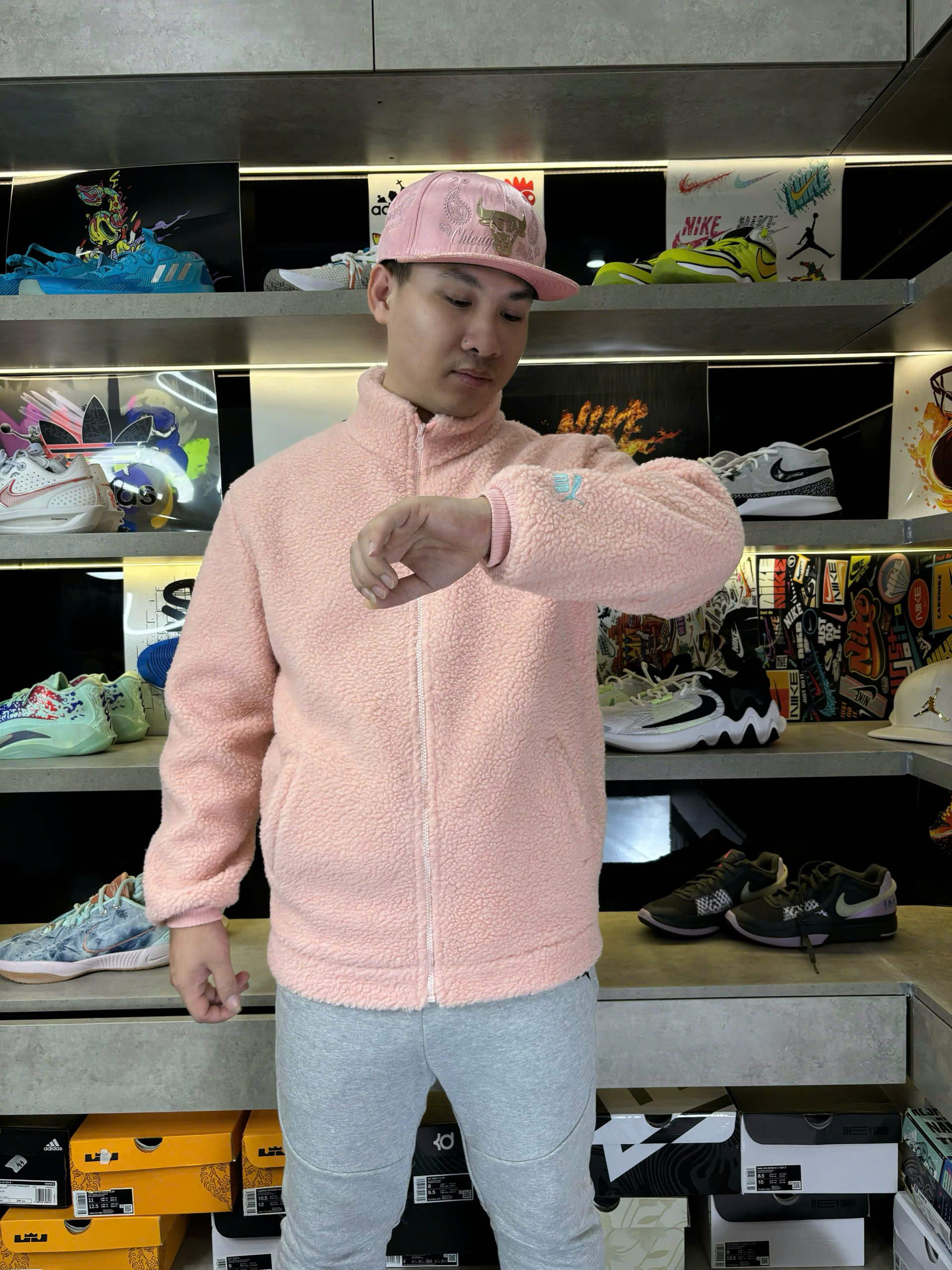 Áo Khoác Chính Hãng - Puma Forever Faster 'Pink' Unisex - 940087-01-Pink