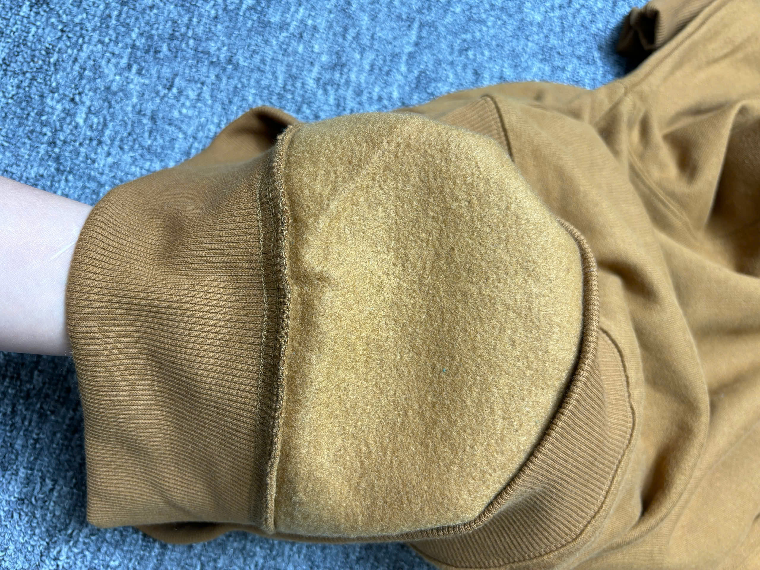Bộ Thể Thao Chính Hãng - Bộ Nỉ Lót Bông  Champion Sweater '' Brown'' - CB003