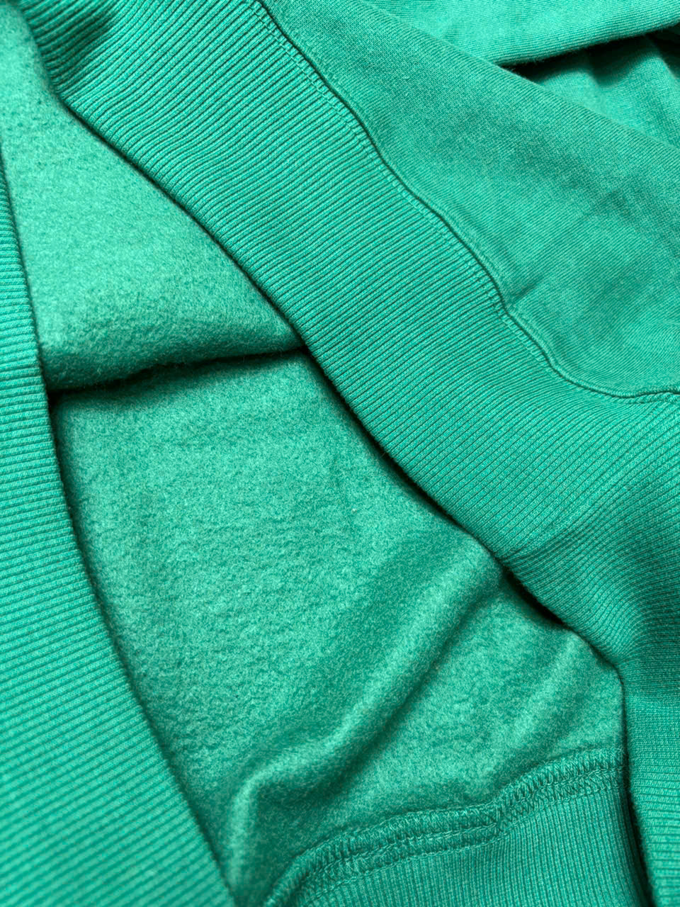 Bộ Thể Thao Chính Hãng - Bộ Nỉ Lót Bông  Champion Sweater '' Green'' - CB001