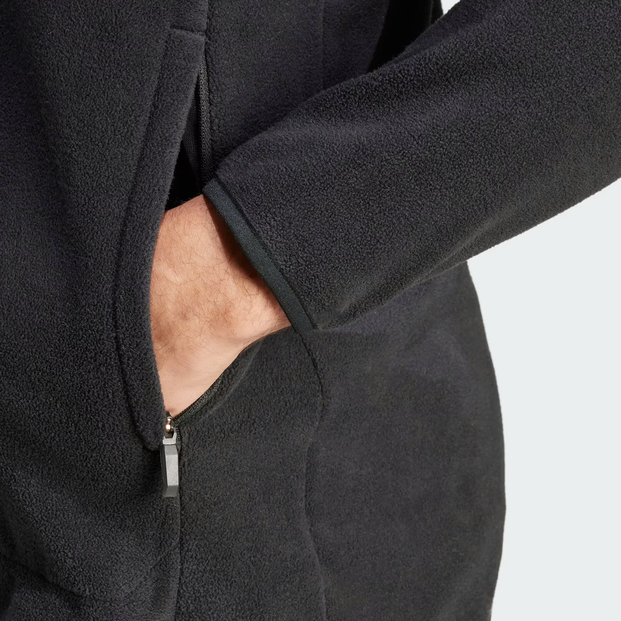 Áo Khoác Chính Hãng - Adidas Terrex Multi Full-Zip Fleece Jacket ''Black '' - IZ3294