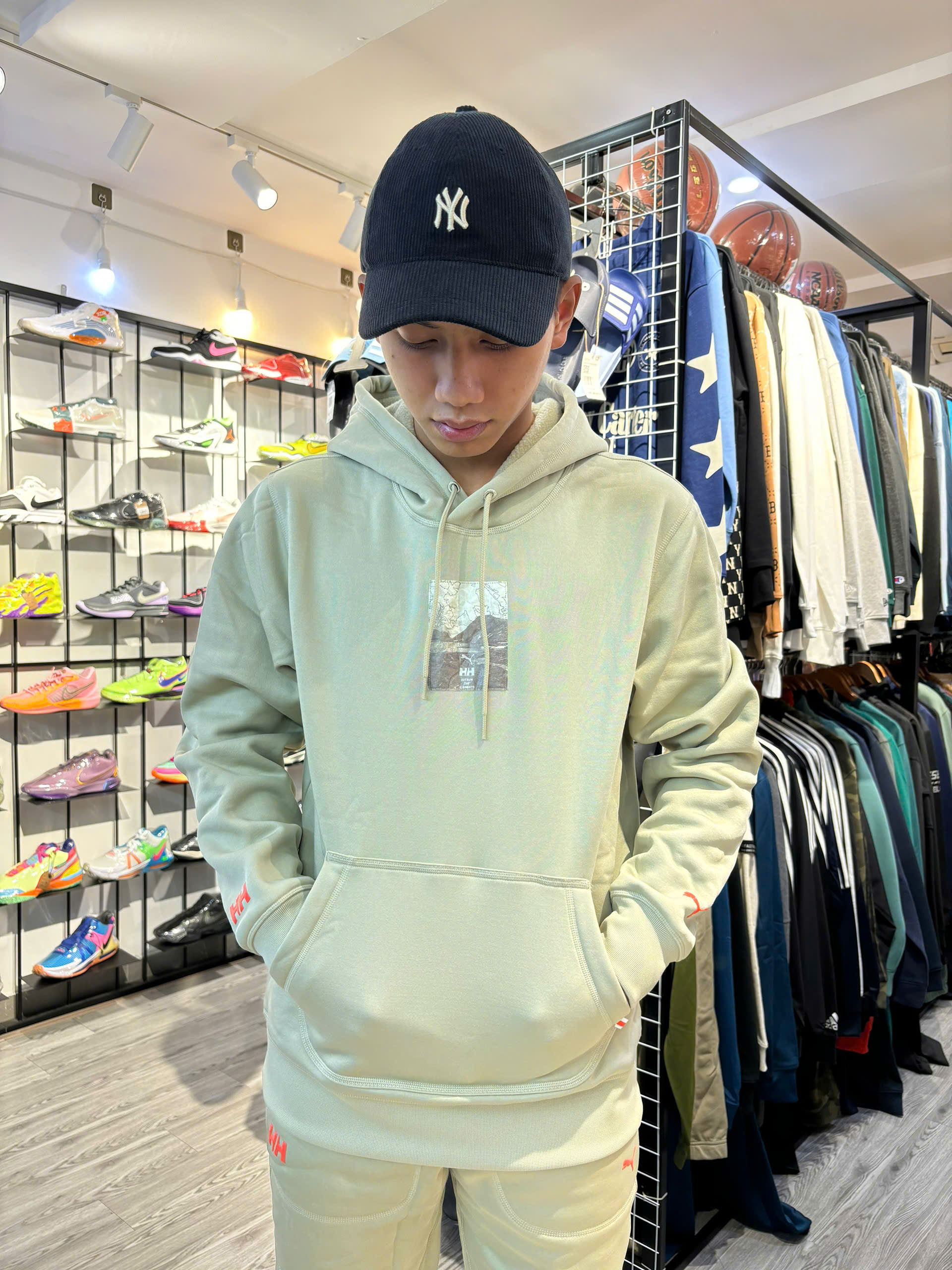 Bộ Thể Thao Chính Hãng - PUMA x HELLY HANSEN Winter Hoodie - 532842-421