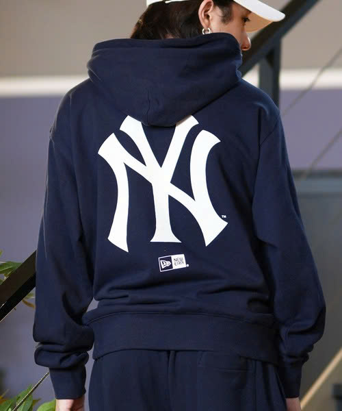 Bộ Thể Thao Chính Hãng - Newera Parka hoodie '' Navy '' - 14324637