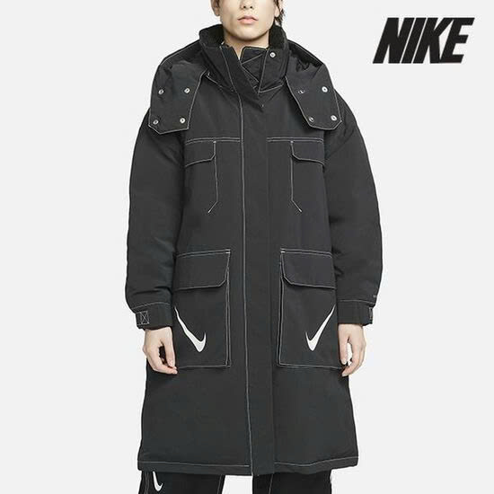 Áo Khoác Chính Hãng - Áo Khoác Nike Trần Bông Trench Coats Men ''Black'' - DJ1980-010