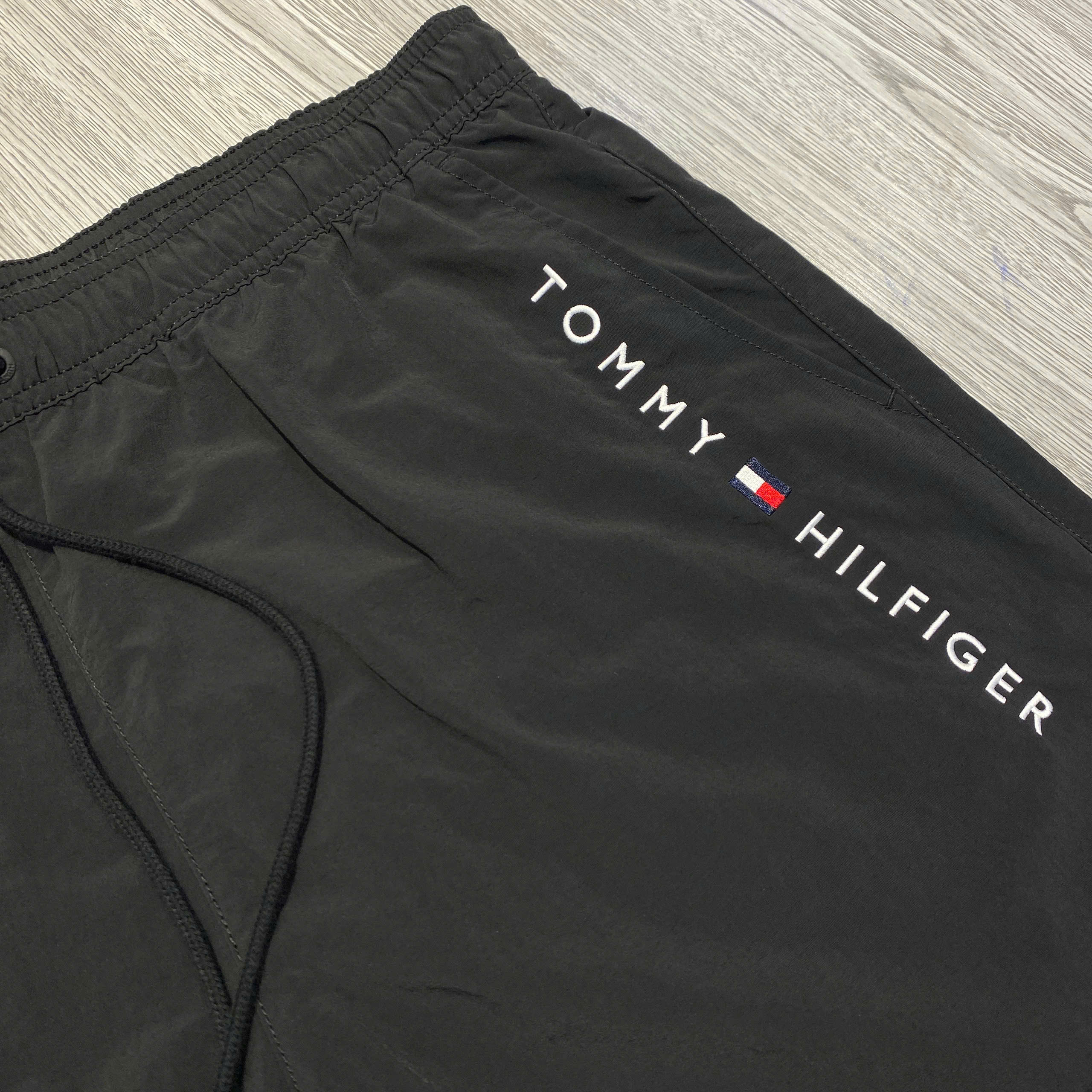Quần Shorts Chính Hãng - Tommy Hilfiger Shorts Black - TOMYOB003