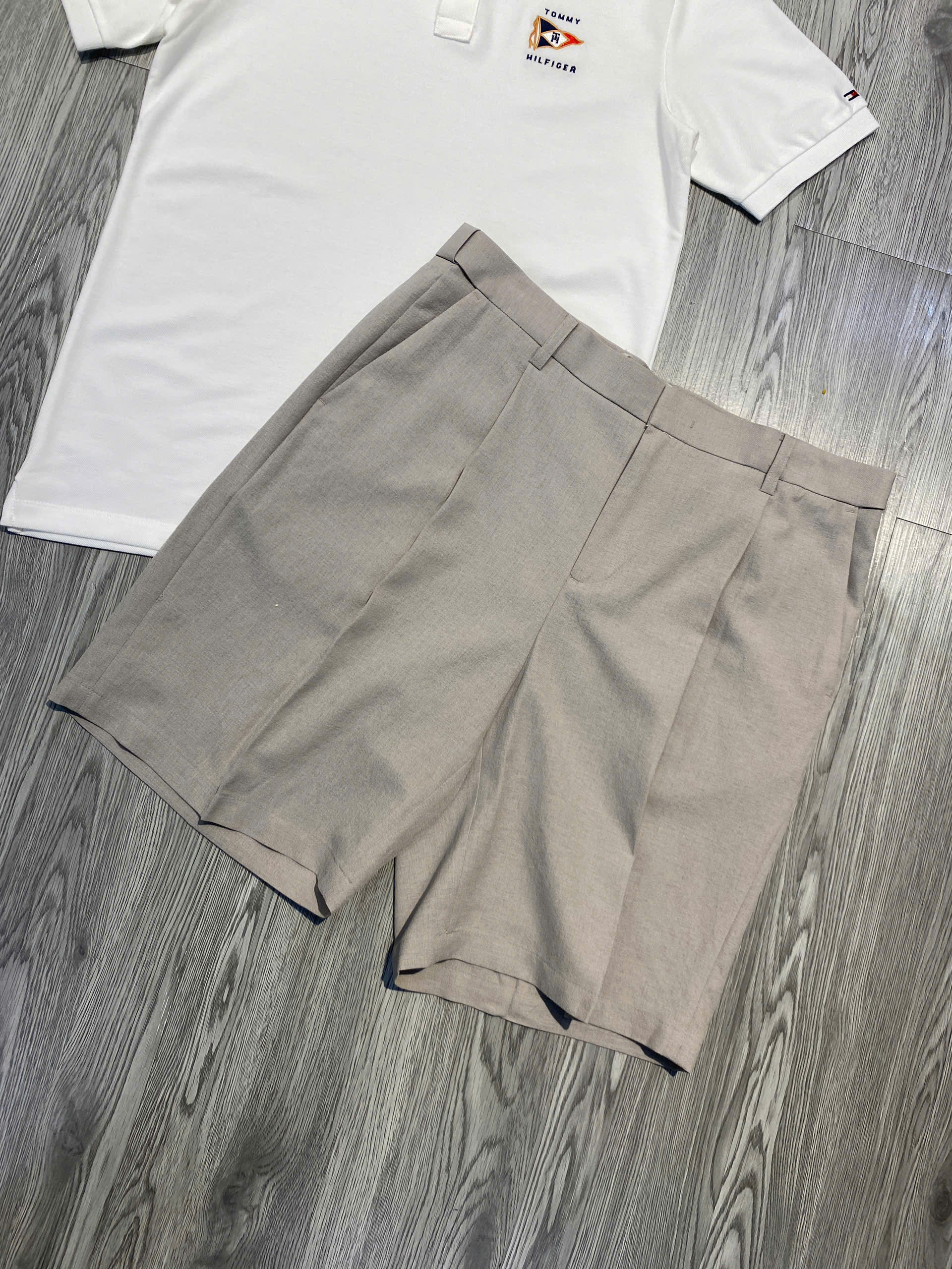 Quần Shorts Chính Hãng - SPAO Loose Fabric Shorts 