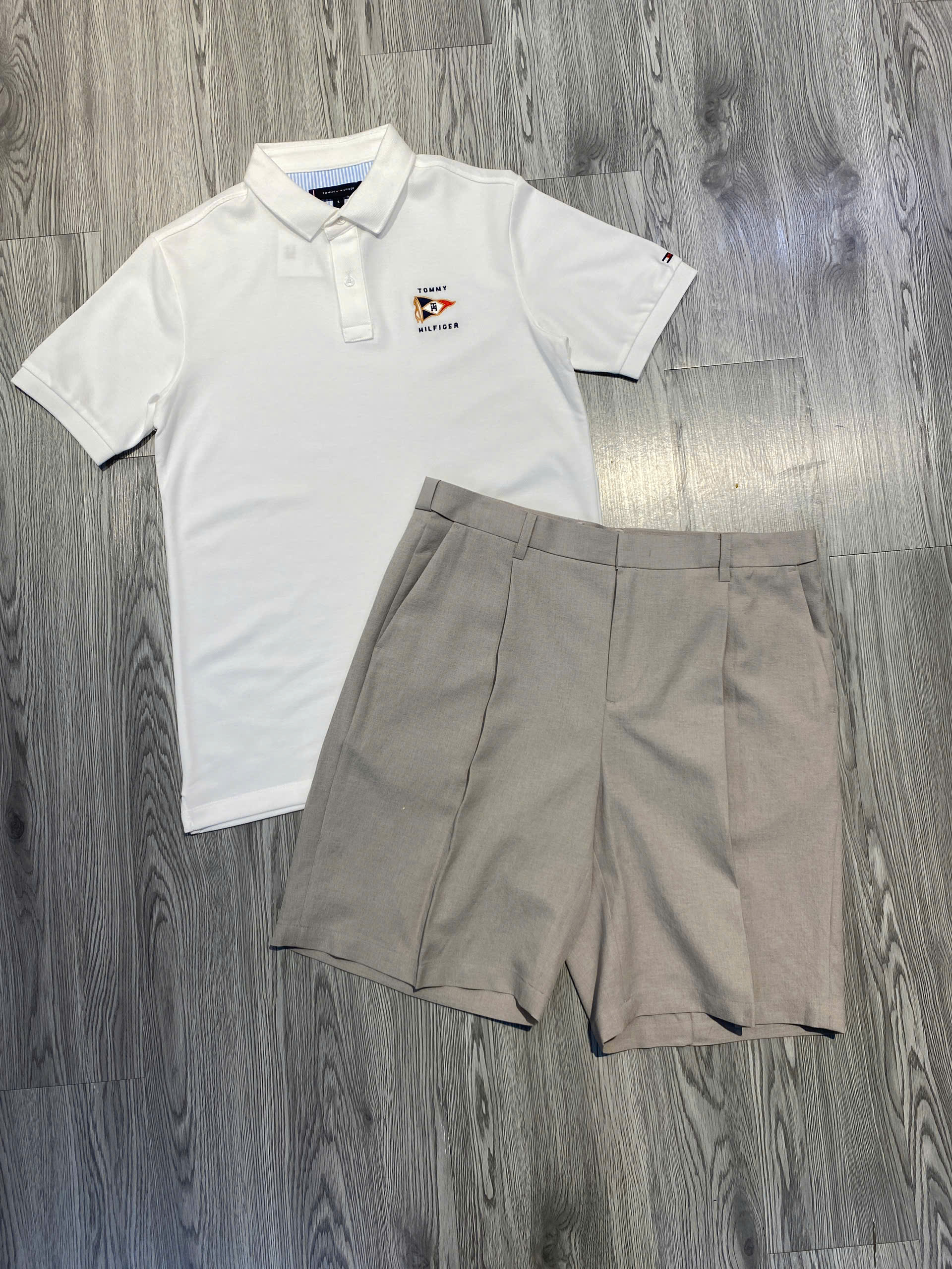 Quần Shorts Chính Hãng - SPAO Loose Fabric Shorts 