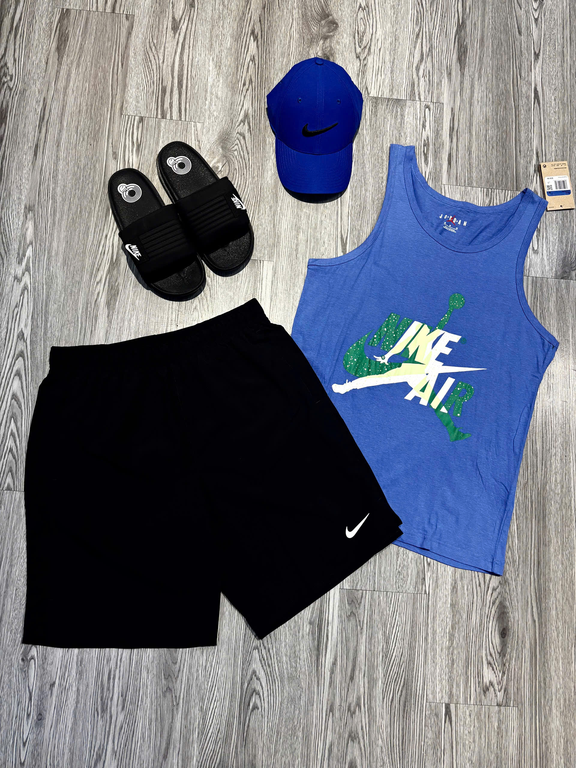Quần Shorts Chính Hãng - Nike Dri-Fit 9 inch No Underwear ''Black''- AN2123-010
