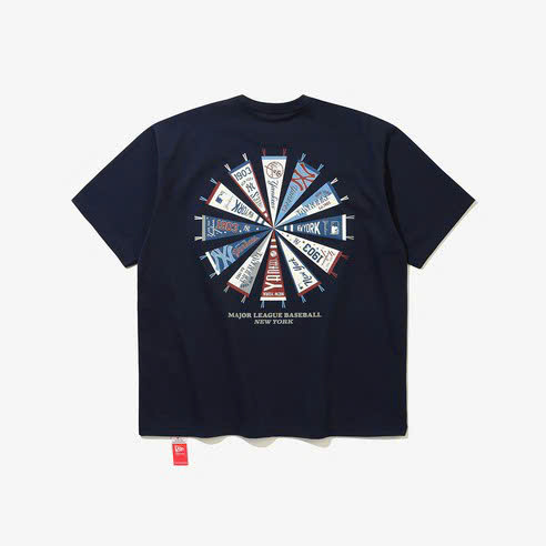 Áo TShirts Chính Hãng - New Era MLB New York Yankees Team Flag T-shirt Team 