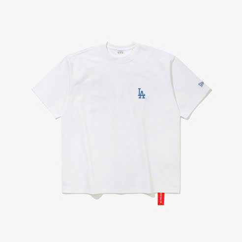 Áo TShirts Chính Hãng - New Era LA Dodgers Team Flag T-shirt 