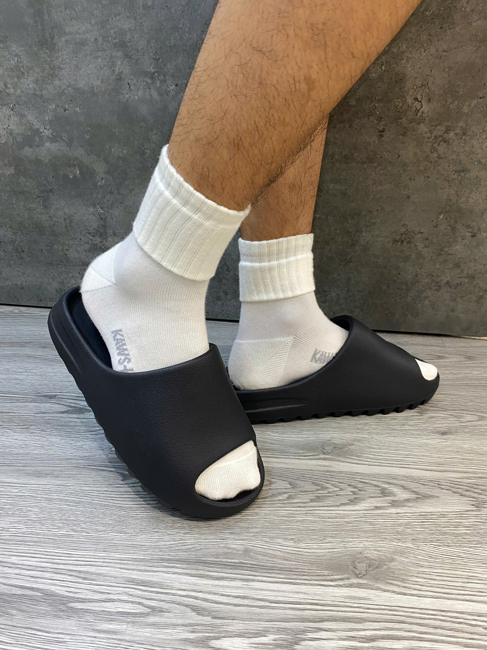 Dép Chính Hãng - Adidas Yeezy Slide Onyx Black - HQ6448