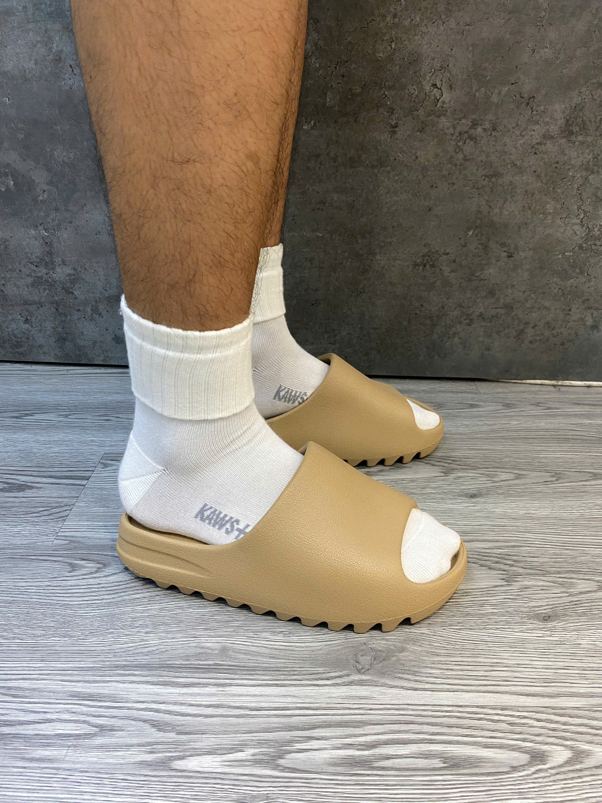 Dép Chính Hãng - Adidas Yeezy Slide Nude Pure - GW1934